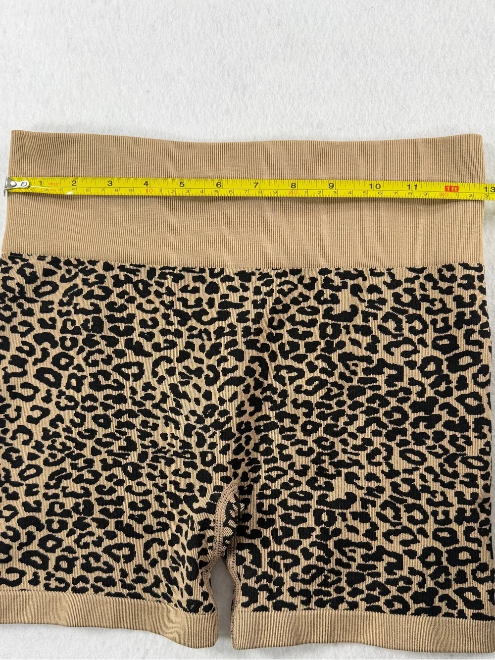 BLAKELEY Cheetah Biker Short Workout Seamless Leopard Size S/M Matching Set